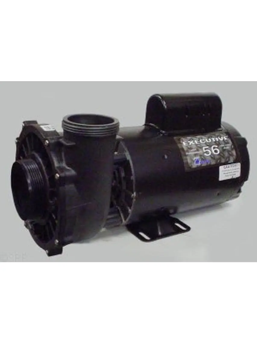 Waterway 3711621-1D 4 HP Single-Speed 56 Frame Centrifugal Water Pump, 2 in. MBT, 230V, for Swimming Pool & Spa Plumbing, No 4HP Power Frame Pump Accessory, Executive 56