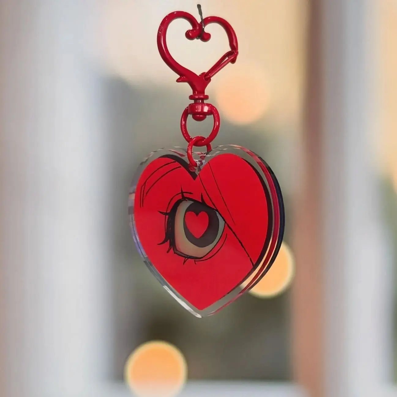 Obsession Inspired Keychain Eye Charm