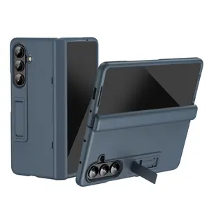 Samsung Z Fold 7 Case with Stand and Hinge, Compatible with Galaxy Z Fold 5/4/3, Full Protection and Ultra-Thin Design