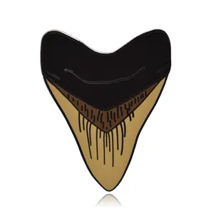 Megalodon Shark Tooth Hard Enamel Pin