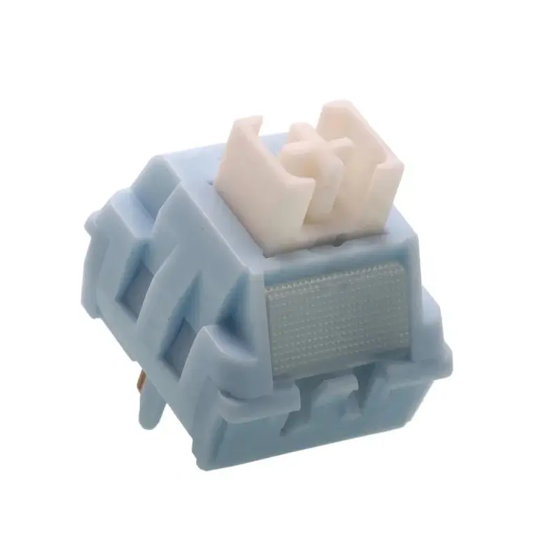 Yogurt Silent Linear Switch - Pre-Lubricated, 5-Pin Hot-Swappable, POM Stem (Lichicx) for MX Mechanical Keyboards Hot Swappable Switches