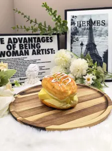 Ultra-Realistic Cheese Fried Dough Stick Squishy | Slow Rising Slow Bounce Stress Relief Fidget Toy | Super Soft Sticky Moist Moldable Squeeze Toy for Calming & Relaxation  squeezeluck squishy toy