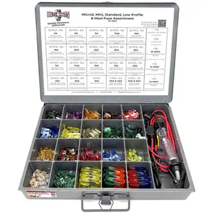 Micro, Mini, & Maxi Fuse Assortment - 874 PCS