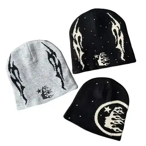 Cozy Warm Knit Beanie for Winter Outdoor Sports – Stretchable Lightweight Skull Cap Trending on TikTok for Skiing & Cycling