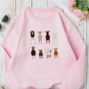 Goats Sweatshirts, Goat Lover Sweatshirt, Cute Goats Sweatshirt, Farm Animal Shirt, Farm Animal Sweatshirt for Women, Funny Goat Sweatshirt