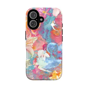 Underwater Phone Cases | Vibrant Mermaid, Jellyfish & Floral Designs for Ultimate Style | Compatible with iPhone 16, 15, 14, 13, 12, 11, X, SE & Samsung Galaxy S21 to S24 | Durable Protective Covers for Ocean Lovers