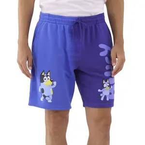 Bluey Shorts Adult Dance Time Sweatshort Fleece Lounge Bottoms
