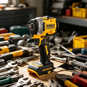 DEWALT DCF850 20V Cordless Impact Wrench | High Torque Power Tool | Rechargeable Lithium Battery | Heavy-Duty Electric Wrench for Auto & Construction professional grade
