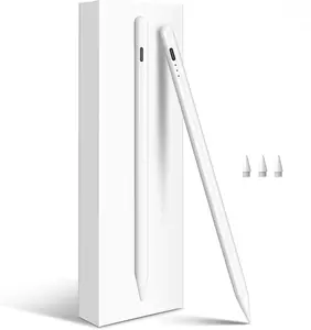 Stylus Pen for iPad with Wireless Charging, Smart Pen Colorful iPad Pencil 2nd Generation Compatible with iPad Pro 11 in 1/2/3/4, iPad Pro 12.9 in 3/4/5/6, iPad Air 4/5, iPad Mini 6