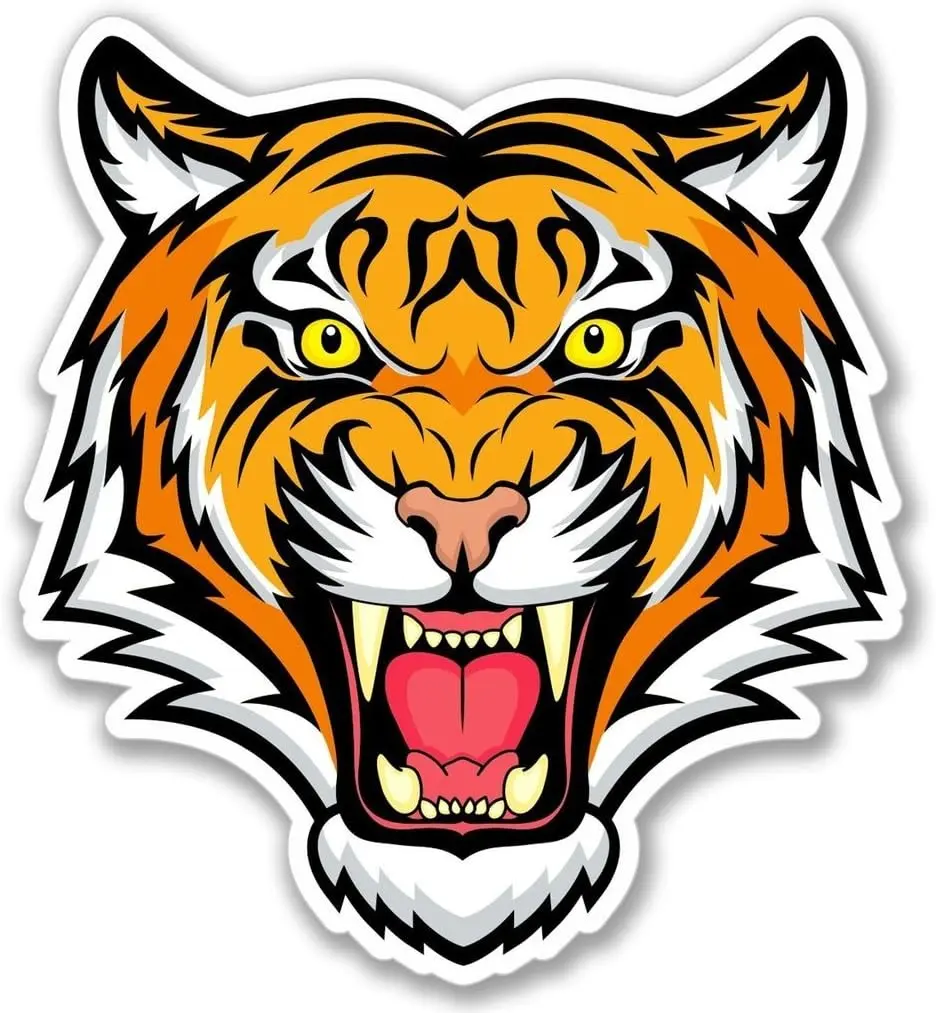 Tiger Vinyl Sticker Decal