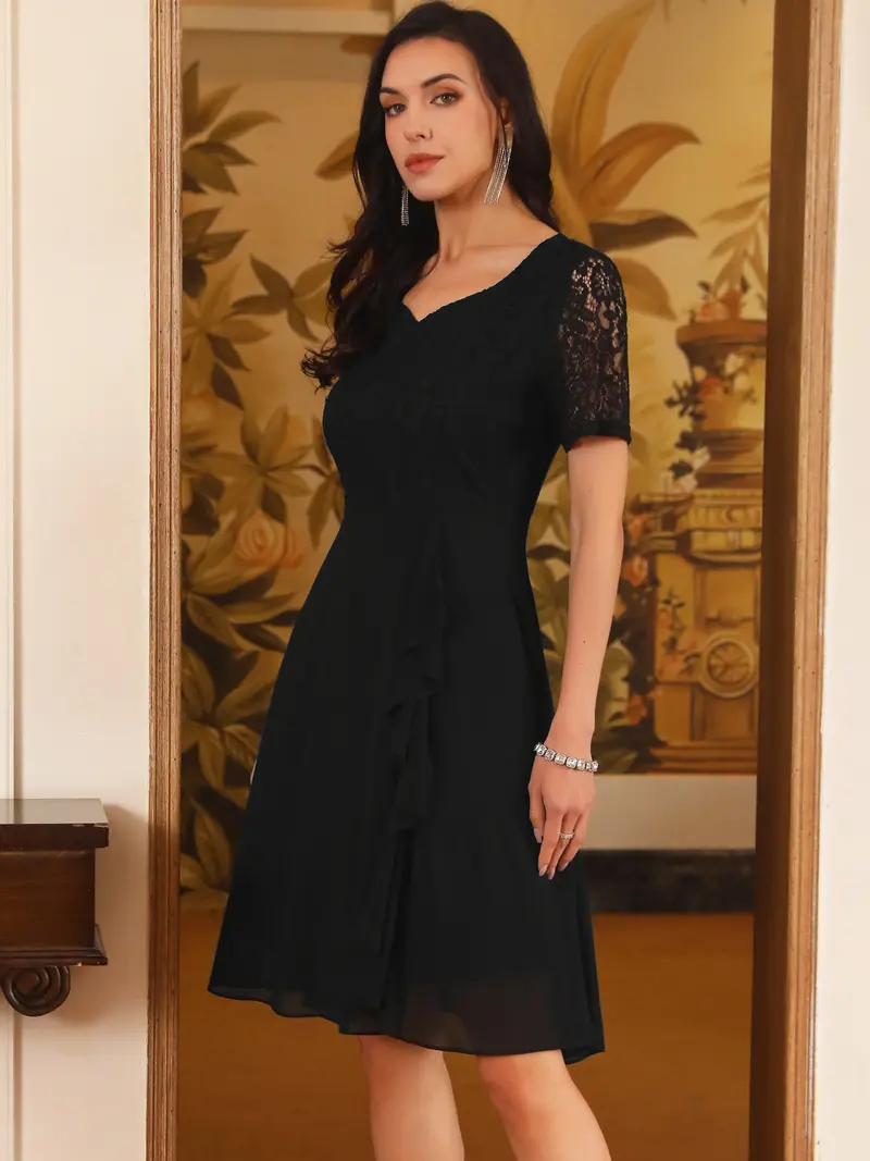 lace wedding dress with sleeves black women - TikTok Shop lace wedding dress with sleeves black women - TikTok Shop