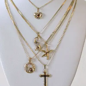 Especial Gifs for Mothers Day Chain with Pendant Gold Plated 14K - Perfect Gift for Mom