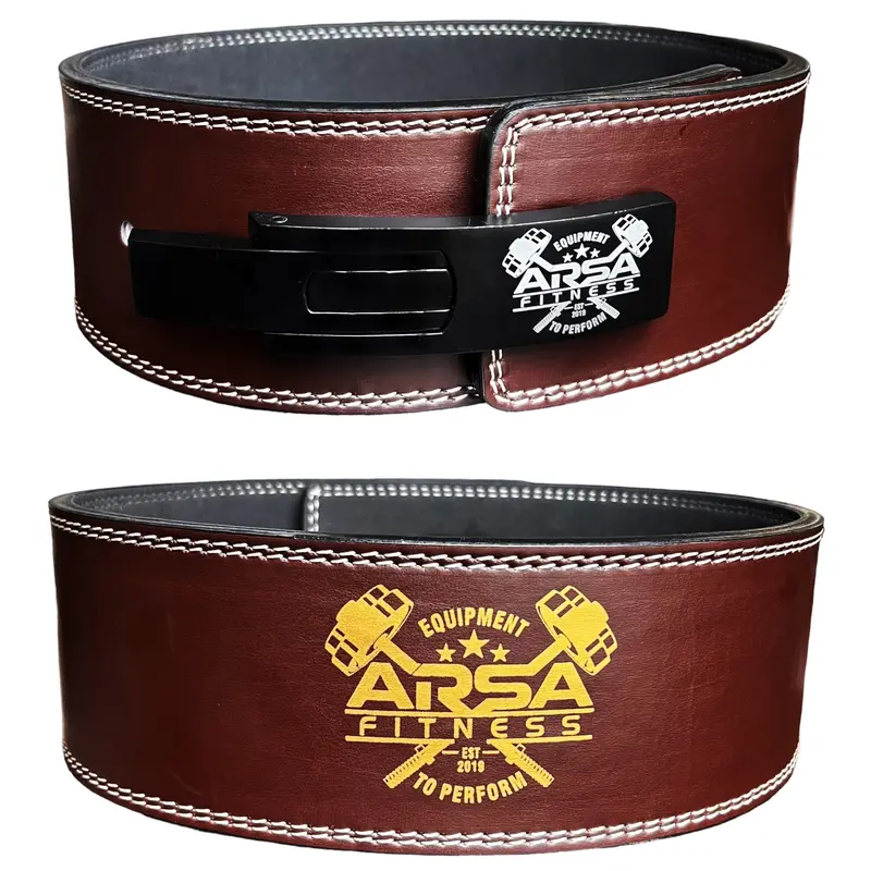 ARSA FITNESS WEIGHTLIFTING LEVER BELT ROYAL OAK 10MM THICKNESS