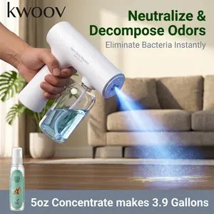 Bio-Enzyme Pet Odor Destroyer Spray Kit - 3-Second Instant Deodorization, Long-Lasting Concentrated Solution, Breaks Down Dog & Cat Urine Odors at Source, Makes 4 Gal of Spray