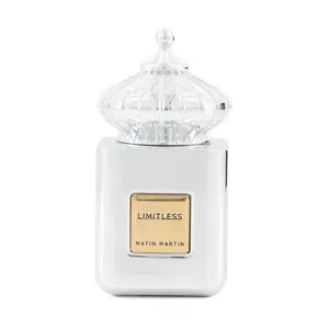 Matin Martin Limitless - Woody Aromatic Perfume for Men - Men Perfume with Cedar, Vetiver Notes - Long-Lasting Men's Fragrances - Travel Size - 3.4 oz