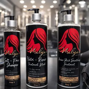 Malejas Professional Keratin Kit - Complete Set with Tools & Products for Effective Keratin Treatment - Easy to Use & Professional Grade