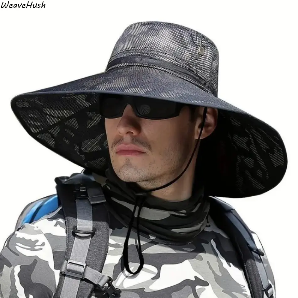 Super Wide Brim Sun Hat, UV Protection Breathable Outdoor Bucket Hat for Men & Women, Durable Lightweight Sun Hat for Fishing, Hiking, Gardening, Lawn Work, Safari & Camping        Can you recommend some other outdoor hats? Do you have any suggestions for