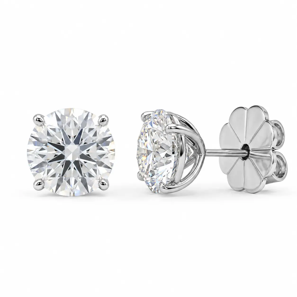 Just Like Diamonds Only Better Studs 2 Carats