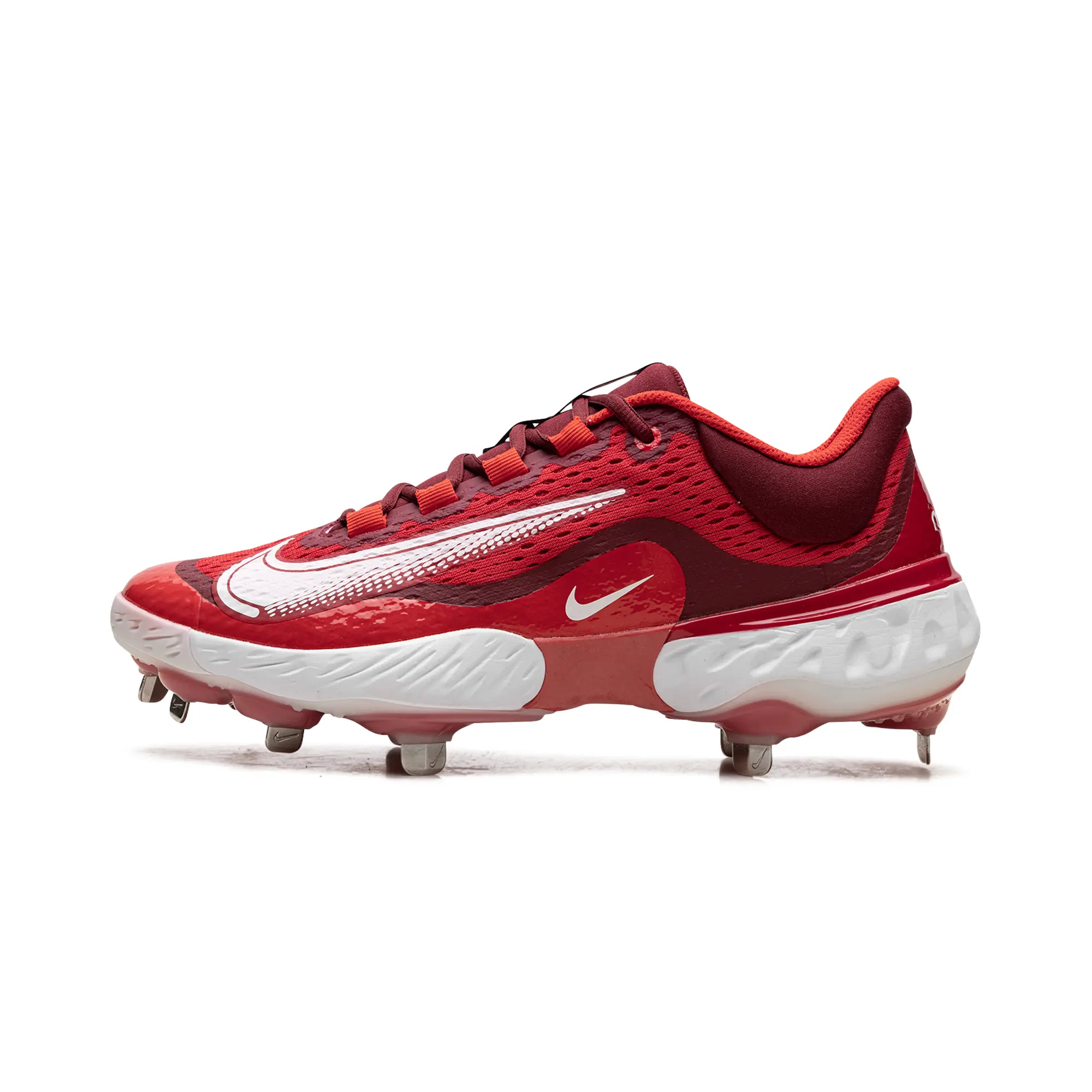 NIKE ALPHA HUARACHE ELITE 4 Low-Top Sneaker, "Varsity Red" Colorway, Style Code DJ6521-616