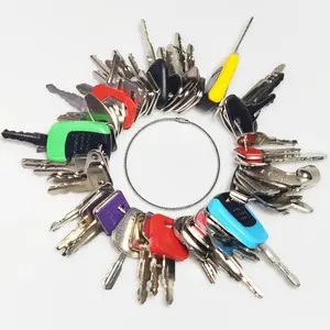 KDO 60 Heavy Equipment Keys Master Set Consturction Ignition Keys for Kubota JCB Cat Yanmar Honda Ditch Witch Backhoes Excavators Forklifts Loaders Tractors Bullozers and Other Construction Equipments
