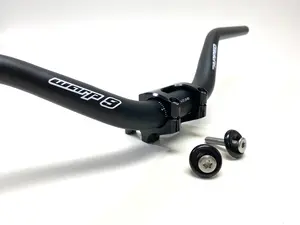 Warp 9 Tapped Handlebars // 1.5in or 3in Rise // 31.8MM Clamp