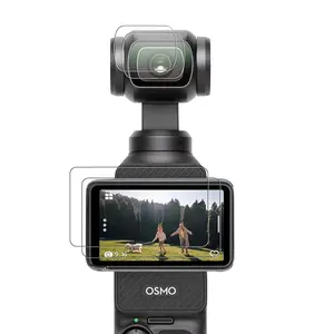 DJI Osmo Pocket 3 Screen Protector,  Pocket 3 Lens Protector for DJI Osmo Pocket 3 Camera Accessories with Tempered Glass LCD Display Film, Ultra HD, 9H Hardness, Scratch Resistant