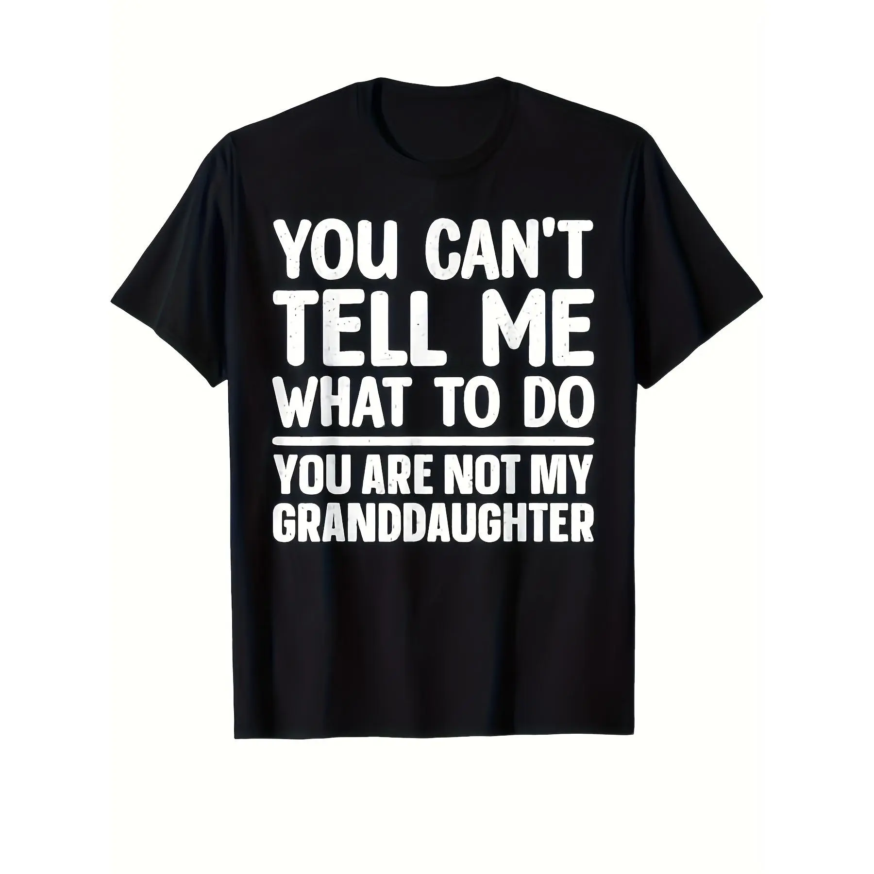 Women's 220G USA-Made Cotton Shortsleeve Round Neck Basic Casual T-Shirt - Custom Shirt, Slogan Tees, Funny Grandpa Graphic, Athletic Style, Comfortable Fit, Ideal Gift Top