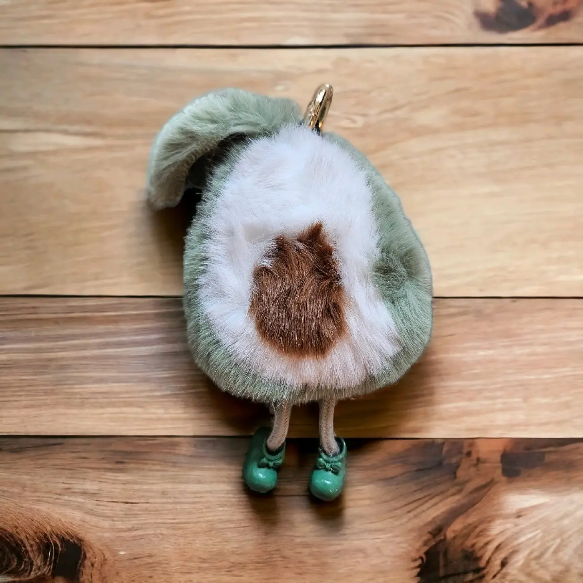 Plushie Avocado Keychain