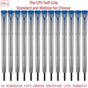 13Pcs Golf Club Grip Golf Grip CPX TPE Rubber Golf Grip Anti-Slip Softest Grip Golf Accessories