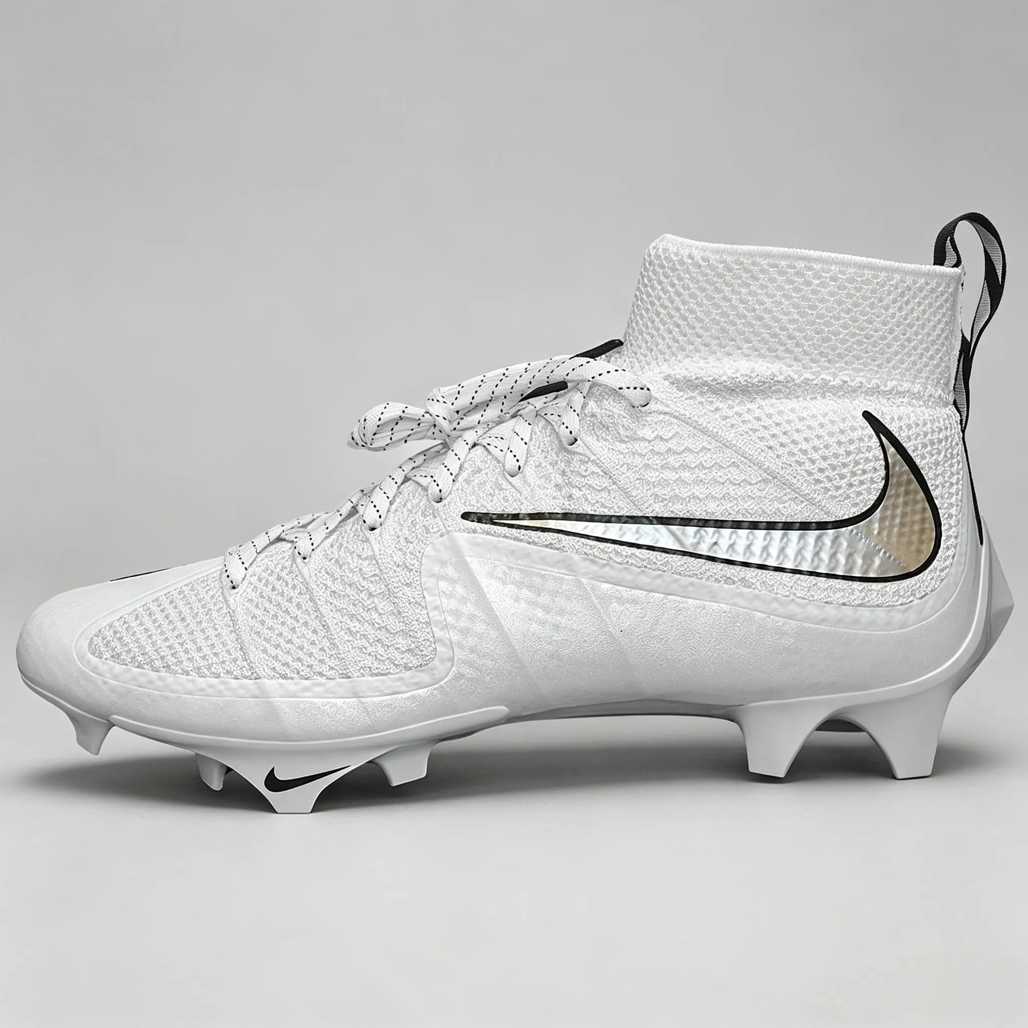 Men's Vapor Edge 360 Untouchable Mid Sports Shoes - White, Metallic Silver, Black Casual Trainers