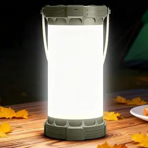 135 LED Ultra Bright Camping Lantern, Up to 200H, 5000mAh Camping Lights with 3 Colors & 5 Brightness, SOS, Max 1500LM, Rechargeable Lantern for Power Outages Camping Hiking