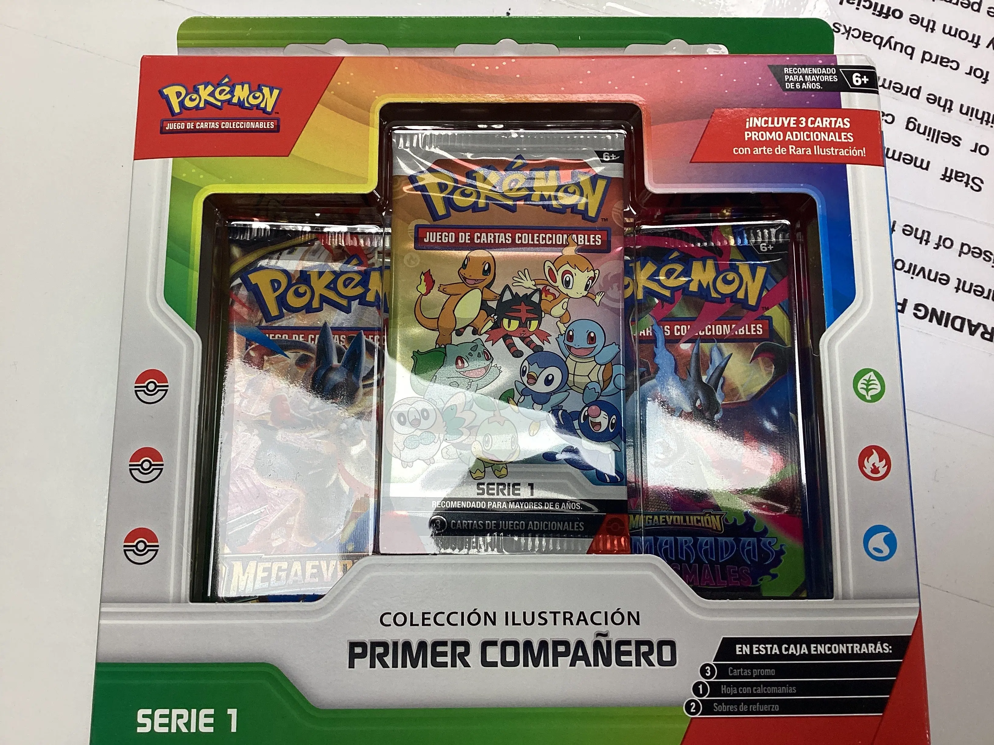 Spanish Version Pokémon TCG: First Partner Illustration Collection—Series 1- Spanish Version