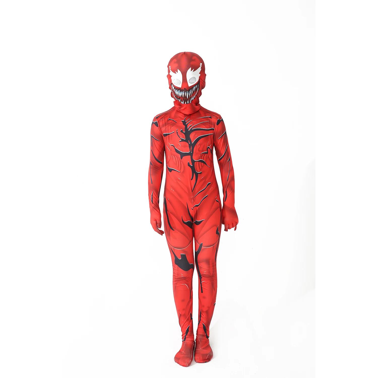 Kids Superhero Cosplay Costume Bodysuit Halloween Party Jumpsuit Outfit