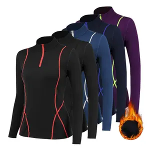Slim Fit Running Tops for Fitness