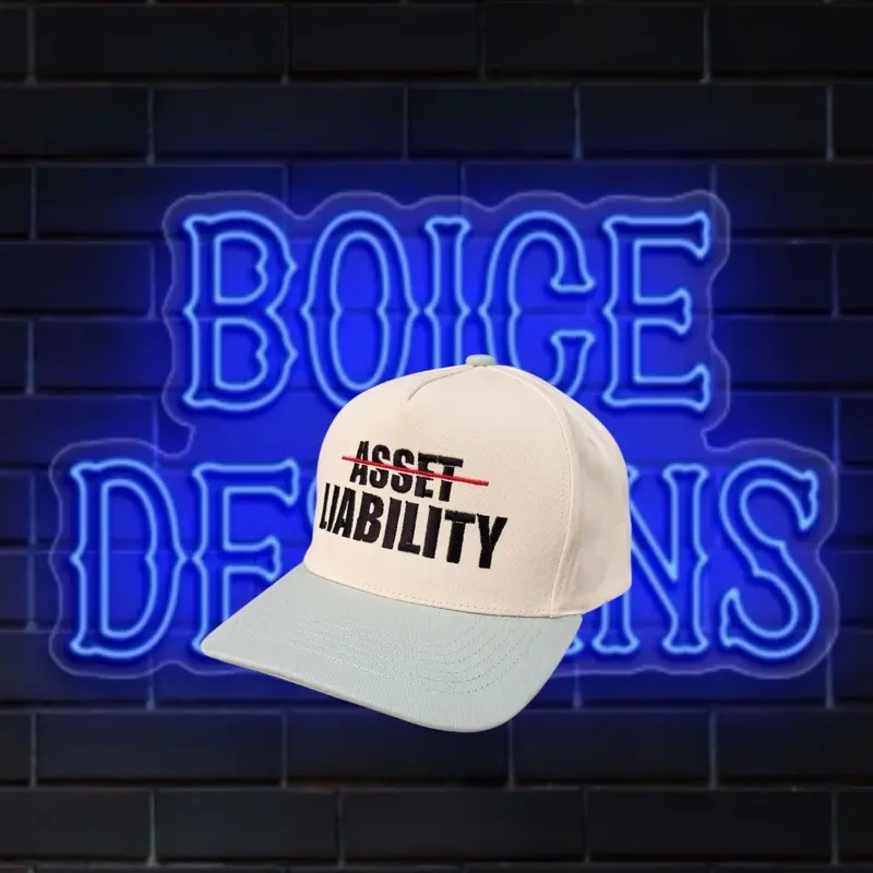 LIABILITY two tone SnapBack hat strapback hat