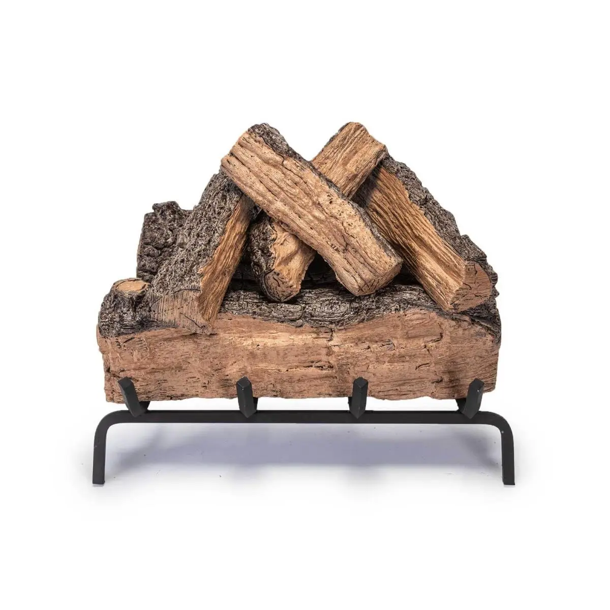 212 MAIN Real Fyre SDP-30 30 in. Split Oak Designer Plus Vented Gas Log Set, Refractory Log Shape, Vented Flame, Gas Logs