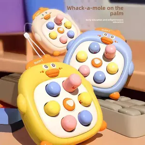 Handheld Mini Whack-A-Mole Push Toy Baby Early Education Boys and Girls Finger Press Toy for Children