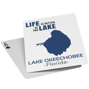 Custom Lake Playing Cards Your Favorite Lake On A Deck Of Cards