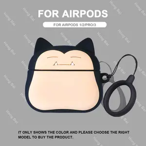 Snorlax Airpods Case for All Aripods - Compatible with Snorlax - Lightweight Design for Everyday Use