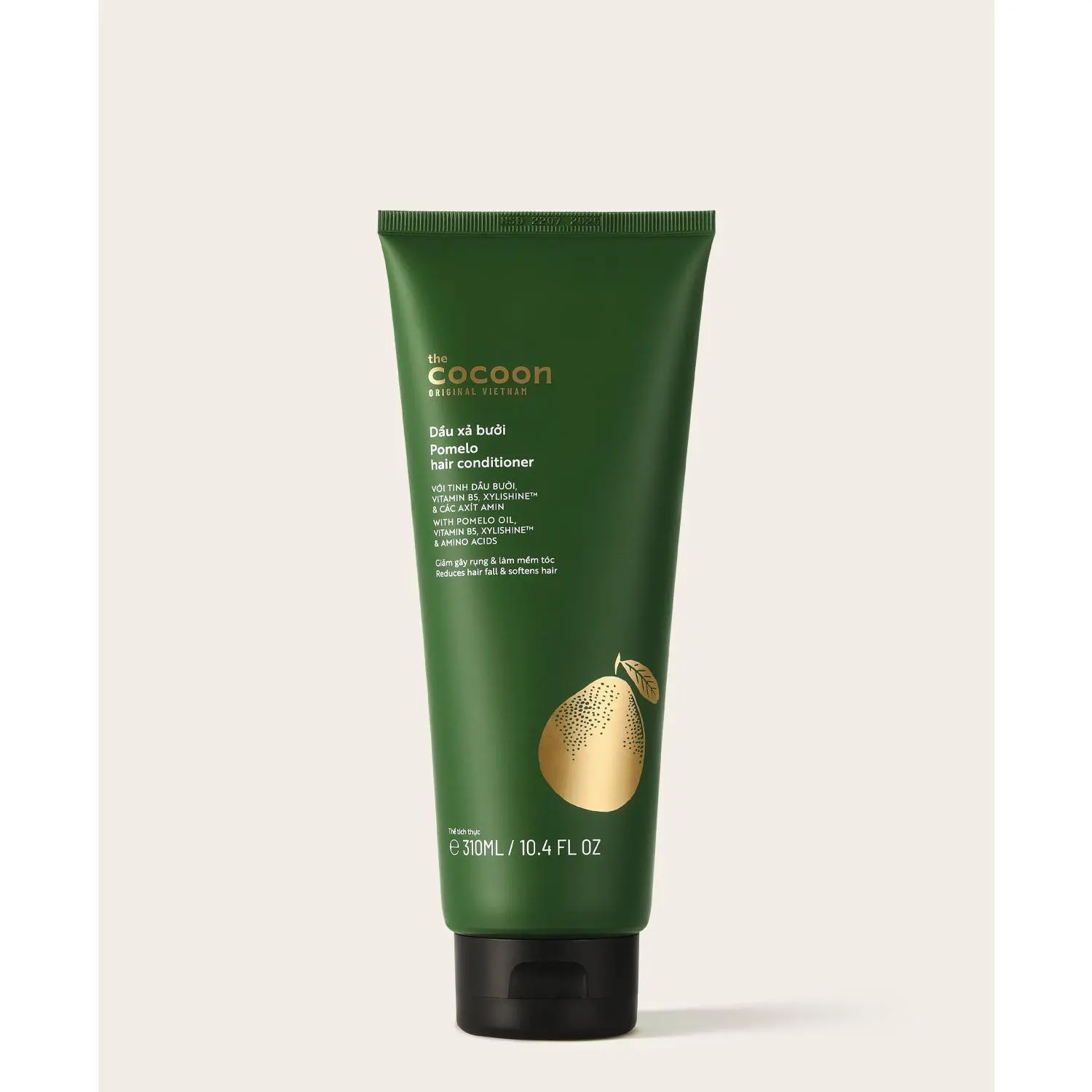 Cocoon Pomelo Hair Conditioner - 100% Vegan Cosmetics with Vitamin B5 & Xylishine for Nourished & Smooth Hair 300ml