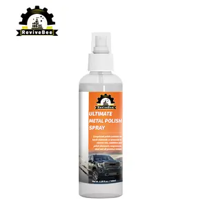 Multi-Purpose Metal Polishing Spray - Rust Remover & Prevents Oxidation, Restores Shine for Cars, Motorcycles, RVs, Stainless Steel Kitchenware - No Residue Formula, Oxidation Protection, Quick Results, Effective Solution, Car Owners