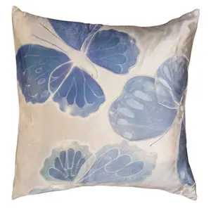 Monarch Twilight Ivoire Signature Velvet Pillow