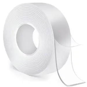 Double-Sided Heavy-Duty Tape (9.85 feet) Christmas Gift, Nano Double-Sided Tape, Clear Mounting Tape, Picture Hanging Adhesive Strip.