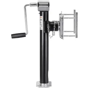 【fathersdaygift】VEVOR Trailer Jack, 5000 lbs Dynamic Load Capacity, Heavy Duty Swivel Bolt-on Trailer Jack, 14.3" Lift Trailer Jack Stand with Handle for RV Trailer, Horse Trailer, Utility Trailer, and Yacht Trailer