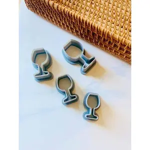 Wine Glass Polymer Clay Cutters