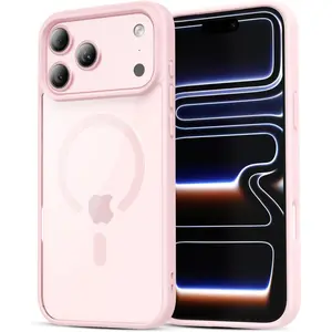 For iPhone 17 Pro Max Cases  16 15 14 13 12 11 Pro Max Plus case Clear Mag Safe, Ultra Thin Slim Cover Magnetic Compatible with Magsafe Phone Case for Women Men Girl, Cute Soft TPU Silicone & Transparent Hard Plastic