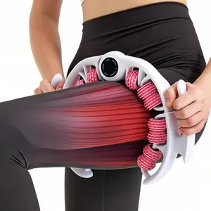 Anti Cellulite Roller Massager – Manual Push-Pull Fascia Blaster for Thigh, Calf, Waist, Arms & Buttocks, Deep Tissue Pain Relief Tool, Body Care for Smoother & Contoured Skin Daily Lightweight