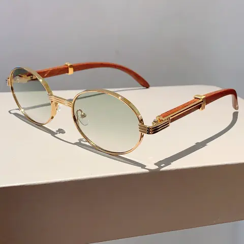 Women's Full Frame Oval Glasses, Fashion Glasses, Trendy Casual Frames, Vintage Metal Frame, Unique Patterned Temple Tips, Eyeglasses for Men & Women, Fashionable Frames Glasses, Casual Stylish Glasses, Stylish Trendy Eyewear