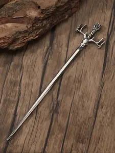 Vintage Witch Gothic Skull Goat Hairpin, Trendy Viking Norwegian Style Hair Accessories, Perfect for Parties and Gifts