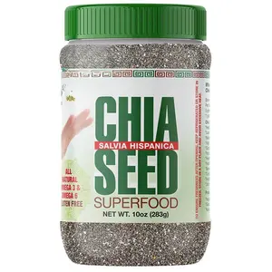 Sanar Naturals Chia Seeds - Omega-3, Protein, Fiber Supplement - GLP-1 Support - Keto and Paleo Friendly - Vegan, Non-GMO, Gluten Free, 10 oz